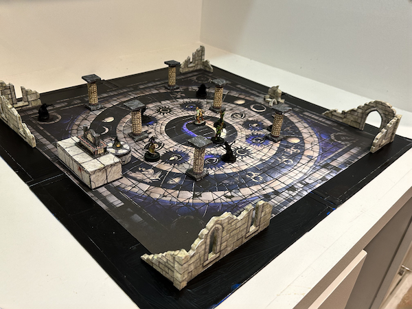 Temple of Shadows, 3/4 view