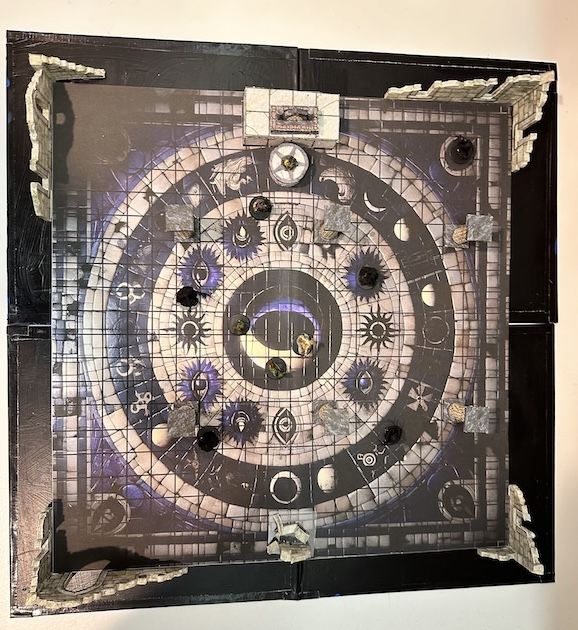 Temple of Shadows, overhead view